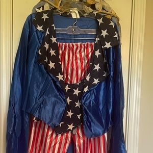 Uncle Sam Halloween costume.